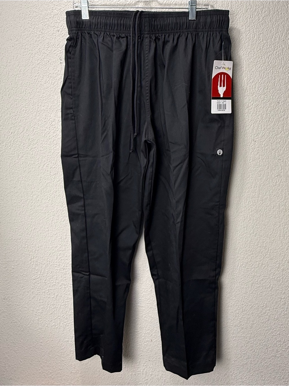 ChefWorks Loose Chef Pants Professional Kitchen Wear Comfort & Durable Leg 32x31